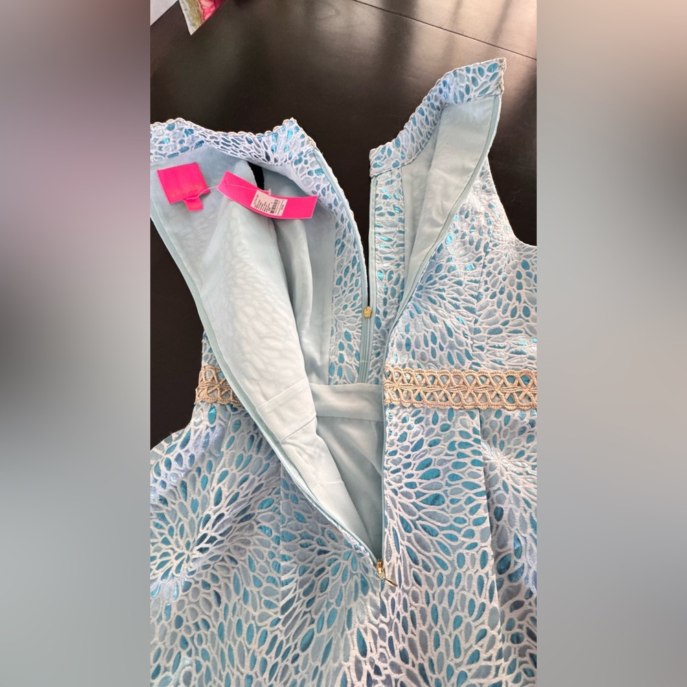 Lilly Pulitzer NWT Franci Dress Bermuda Blue Lagoon
Size 8🦄 - Picture 5 of 12
